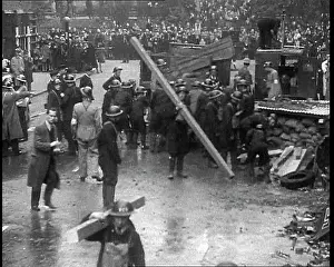 Phoney: British Air Raid Wardens Attending A Phoney