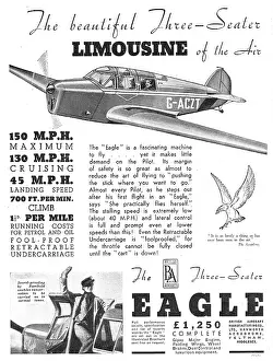 B.a.eagle: British Aircraft B.A.Eagle G-ACZT