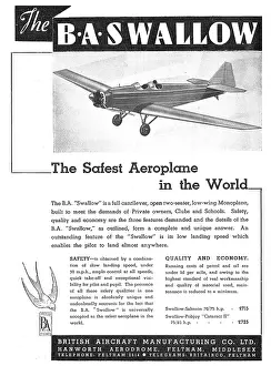 B.a.swallow: British Aircraft B.A.Swallow