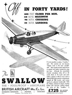 B.a.swallow: British Aircraft B.A.Swallow