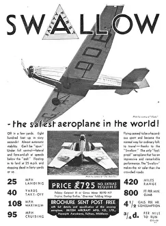 B.a.swallow: British Aircraft B.A.Swallow