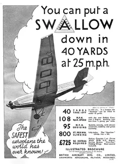 B.a.swallow: British Aircraft B.A.Swallow