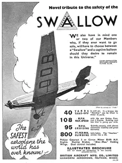 B.a.swallow: British Aircraft B.A.Swallow