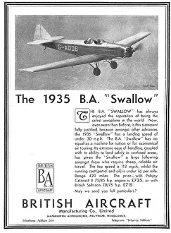 Pobjoy: British Aircraft B.A.Swallow: Pobjoy