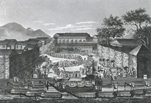Macartney: British Ambassador arriving in China
