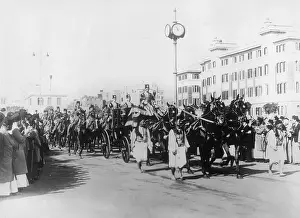 Previous: The British ambassador's train travelling through Cairo, 193