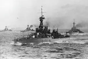 Dreadnought: British and American Orion-class battleships, WW1