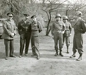 United Nations Allies: British and American World War 2 Commanders during