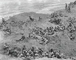 British army in action in India
