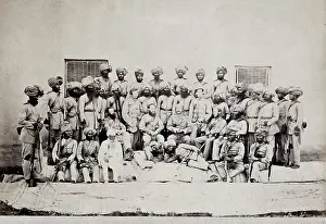 Sikhs: British army India, Colonel Brownlow, 1st Sikhs 1866