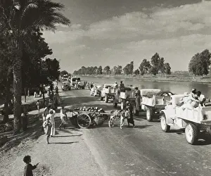 Lcgr1310: British Army moves to forward areas around El