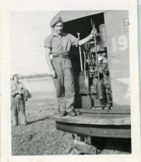 Dusseldorf: British Army Royal Engineers building The Freeman Bridge