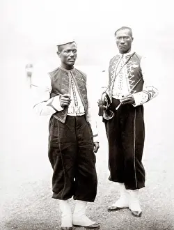 Bugler: British army sergeant, bugler 2nd West Indian Regiment