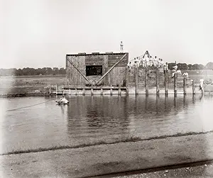Hisotry: British army soldiers on exercise at Shoeburyness