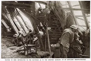 Soliders: British Artillery Observation-Post, Allied Advance 1918