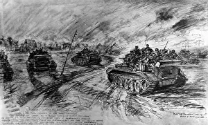 Grineau: British Assault on Linne, Holland; Second World War, 1945