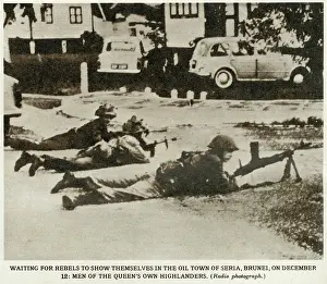 Sultanate: The British attack on rebels in the Sultanate of Brunei
