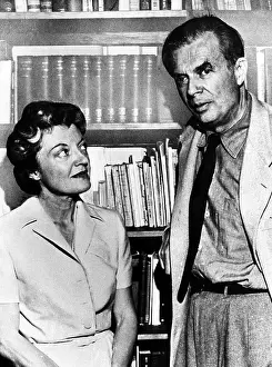 Aldous: British author Aldous Huxley and his 3rd ?