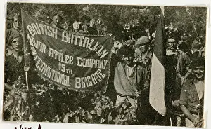 Attlee: British Battalion, 15th Brigade, Banner