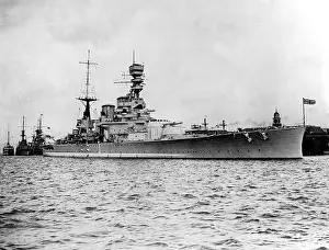 Renown: The British battleship HMS Renown