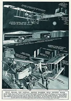 Fold: British bombers with folding wings 1918