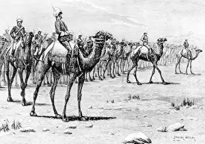 Succeeded: British Camel Rider Corps before battle against