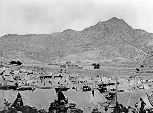 Tribes: British camp in northwest Pakistan, 1935