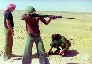 The British Caribbean History Collection: British Caribbean man with riffle in Oman