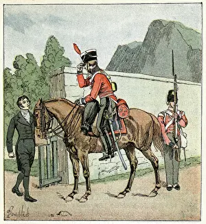 Longwood: British cavalry