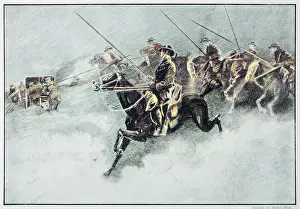 Flanking: British cavalry in action during WWI