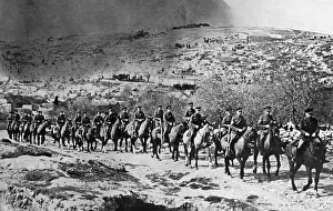 Mandatory: British cavalry division at Nazareth