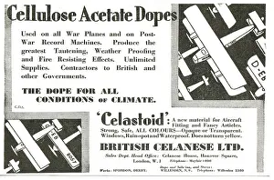 Celanese: British Celanese Acetate Dopes For Aircraft