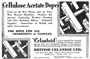 British Celanese Aeroplane Dopes & Varnishes