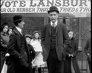 Bromley: British Children Gathering Around British Member