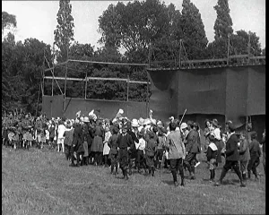 British Pathé Ltd: British Children Waving and Walking With A