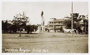 Plinth: British Club, Lourenco Marques, Mozambique, East Africa