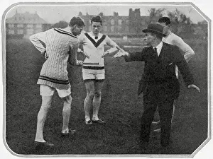 Advising: British Coach Alec Nelson coaching at Cambridge