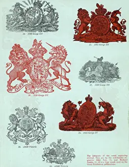 C1850: BRITISH COATS OF ARMS