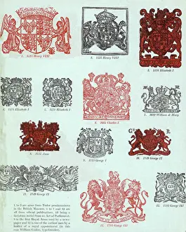 1713: BRITISH COATS OF ARMS