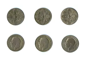 Gill Stoker: British coins, three George V florins