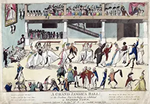 Creole: British colonists dancing and served by ?