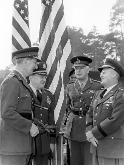 Rohan: British commander of the Army of the Rhine visits US troops