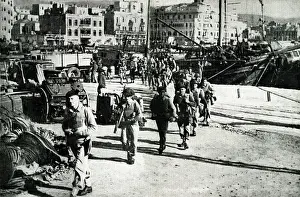 Salonica: British commandos enter Salonika, Greece, WW2
