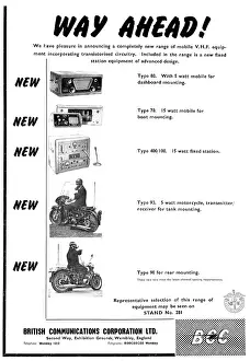 Comms: British Communications Corporation. B.C.C. BCC