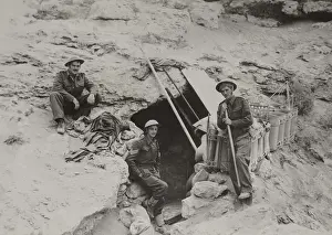 Lcgr1310: British defenders of the Tobruk garrison find