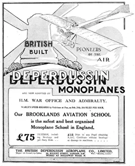 Deperdussin: British Deperdussin Monoplane - British