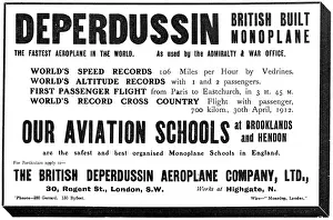 Deperdussin: British Deperdussin Monoplane - British