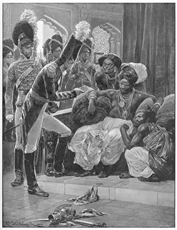 Kandy: BRITISH DEPOSE KING/1815