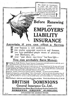 Liability: British Dominions General Insurance Co Ltd