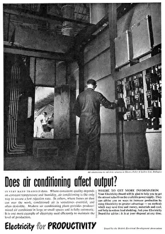 Assn: British Electrical Development Assn Electricity For Industry